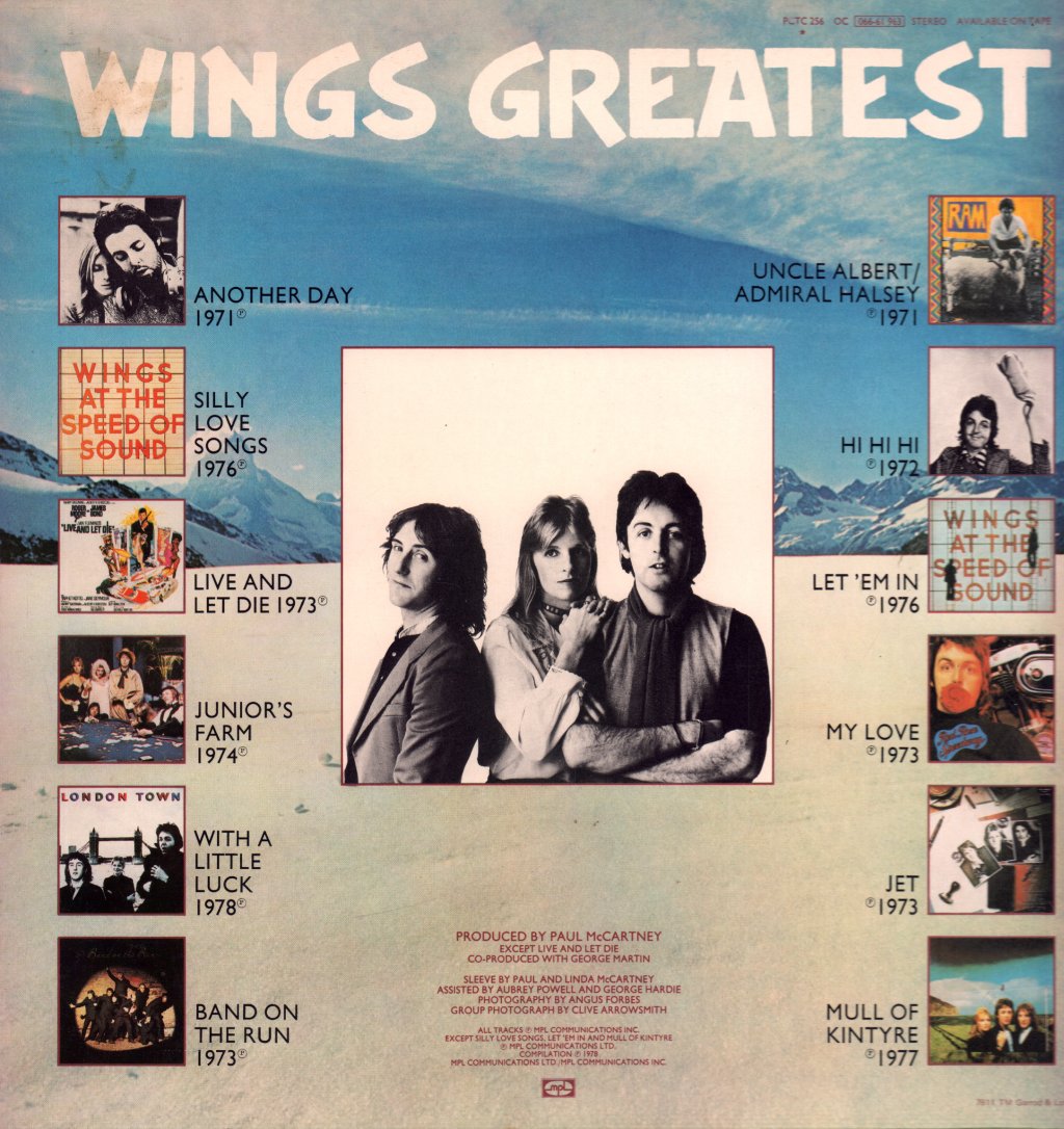 Wings - Greatest - Lp