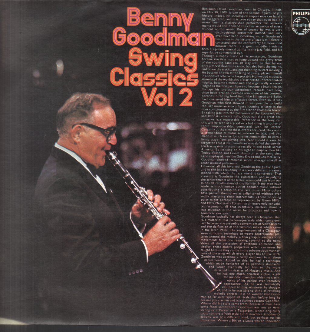 Benny Goodman - Swing Classics 2 - Lp