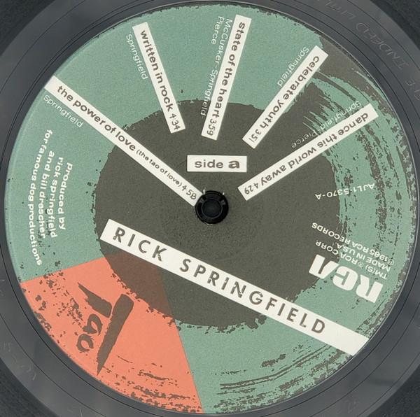 Rick Springfield - Tao - Lp