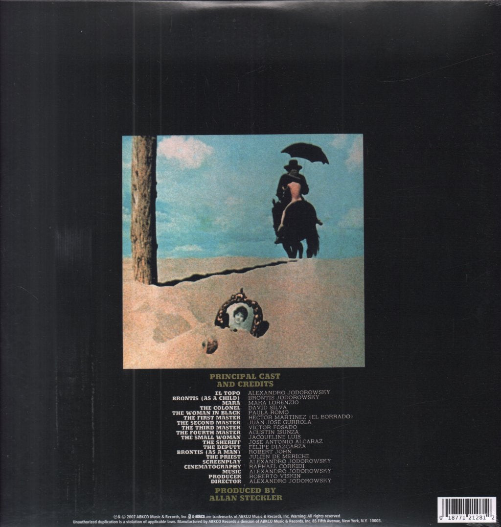 Alejandro Jodorowsky - El Topo Original Motion Picture Score - Lp