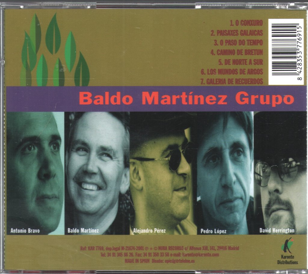 Baldo Martinez Grupo - Nai - Cd