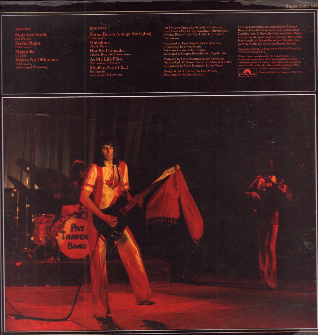 Pat Travers - Pat Travers - Lp