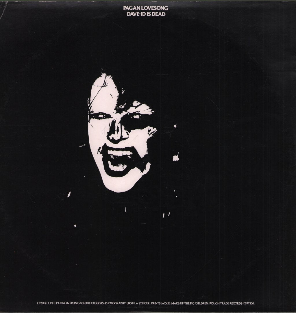 Virgin Prunes - Pagan Live Song - 12 Inch