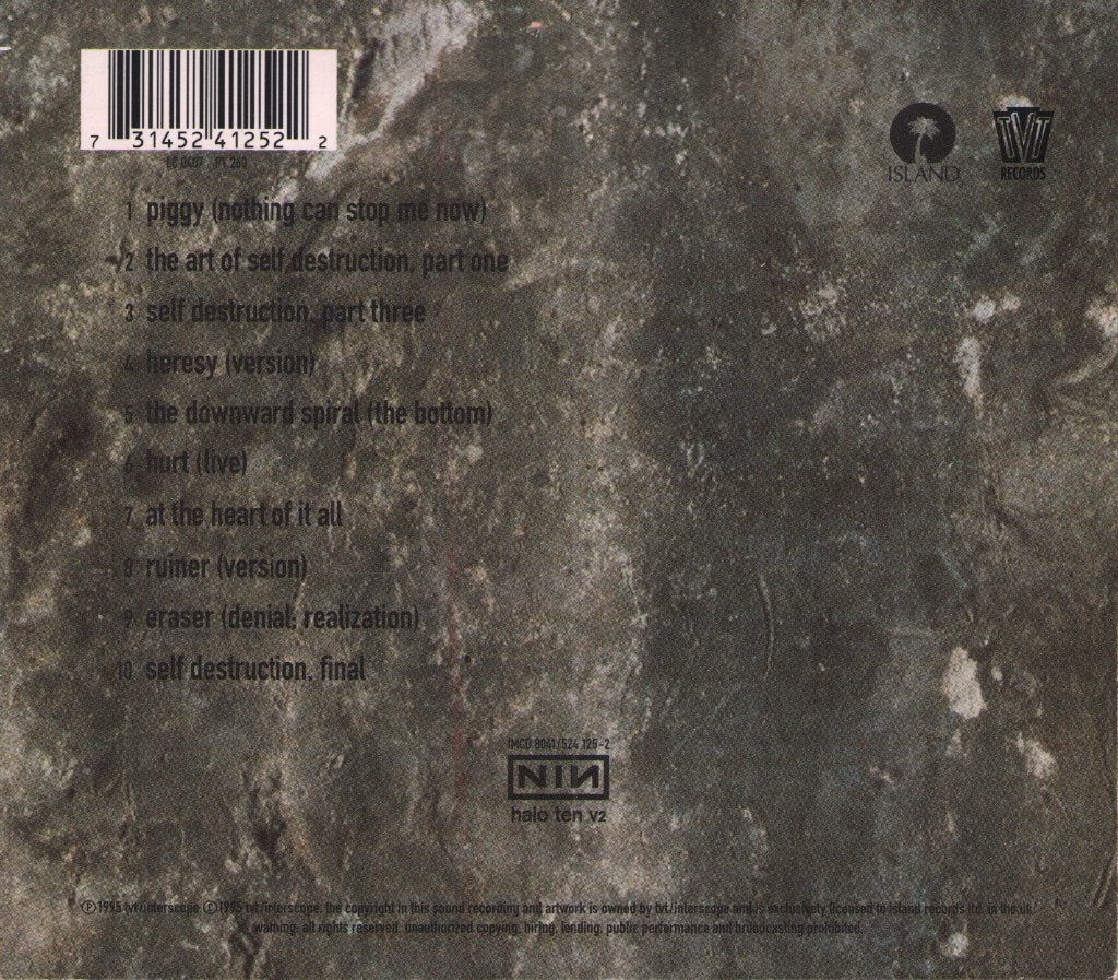 Nine Inch Nails - Further Down The Spiral - Cd