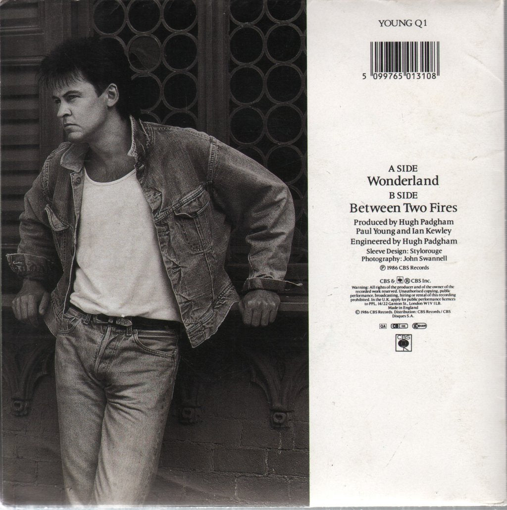 Paul Young - Wonderland - 7 Inch
