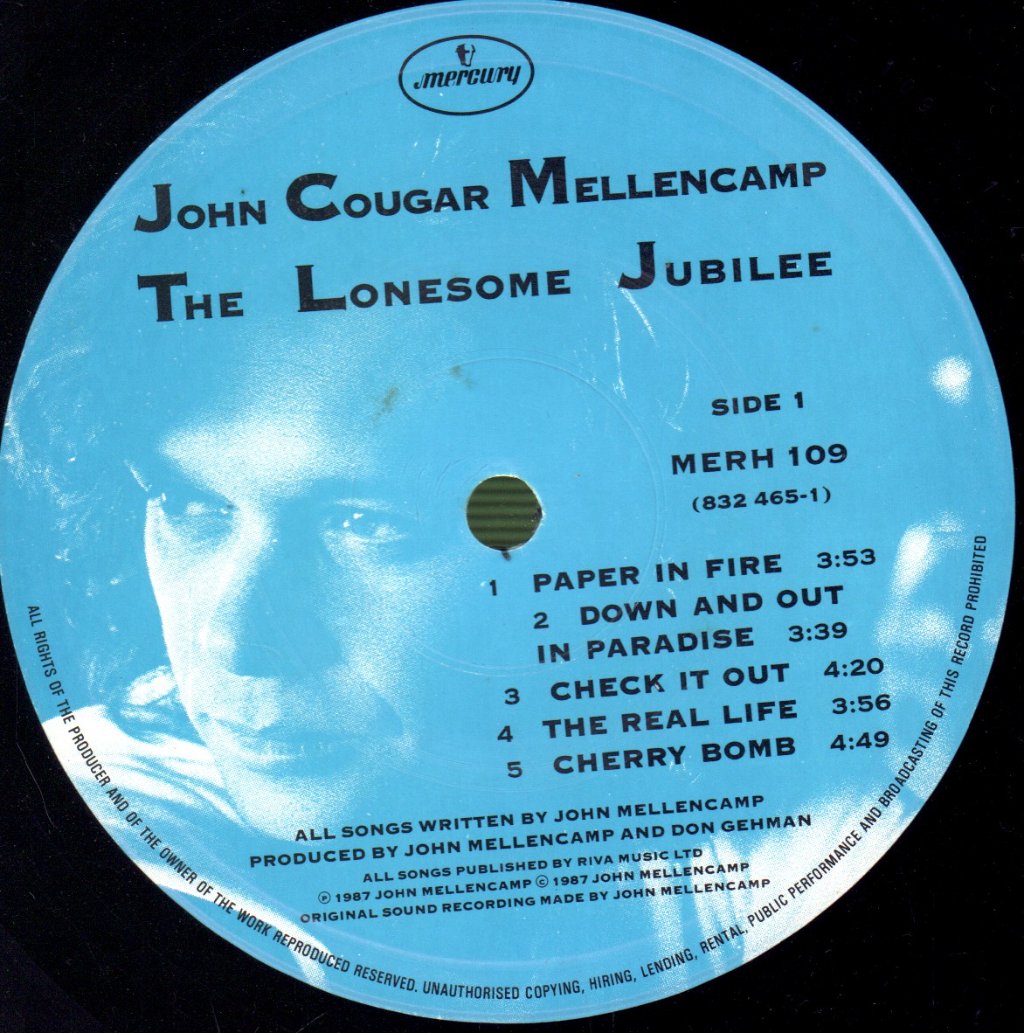 John Cougar Mellencamp - Lonesome Jubilee - Lp