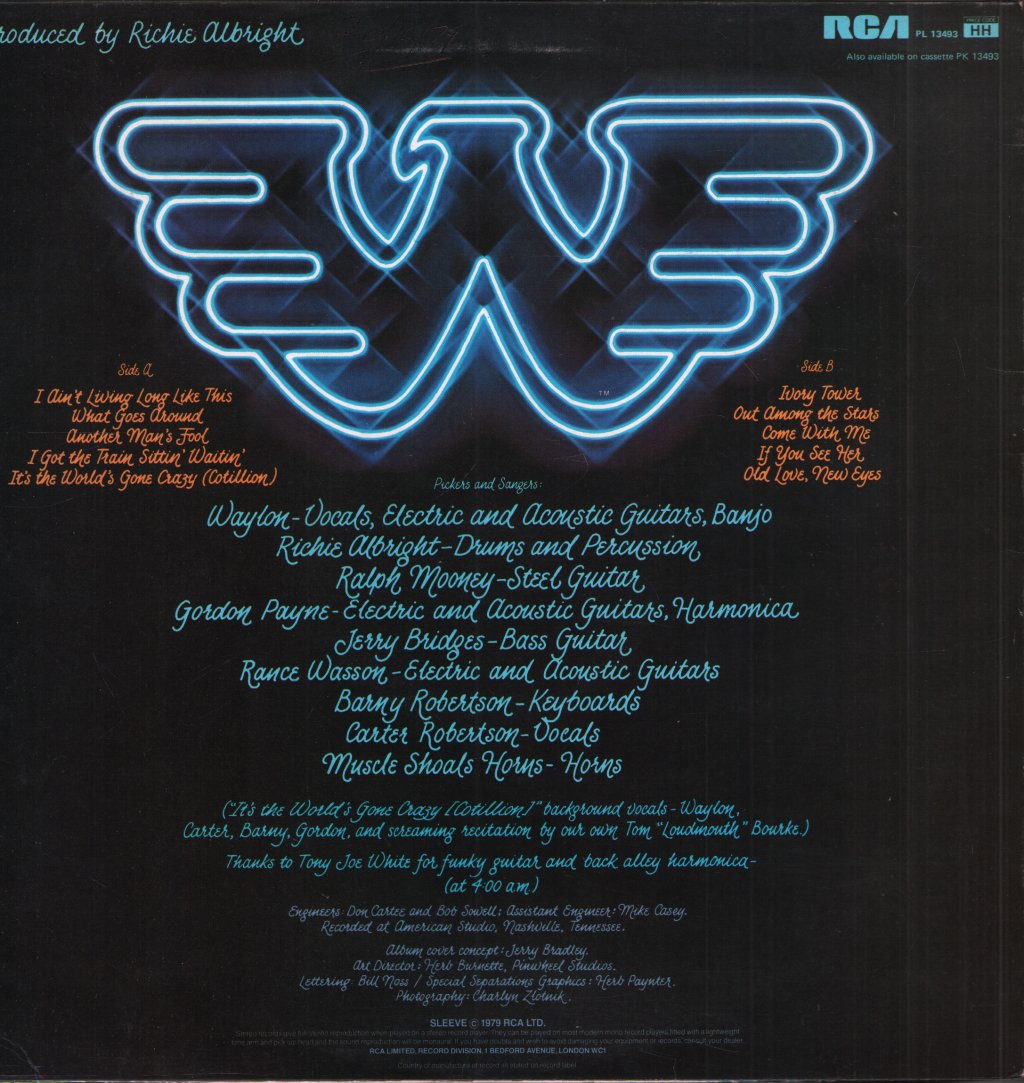 Waylon Jennings - What Goes Around Comes Around - Lp