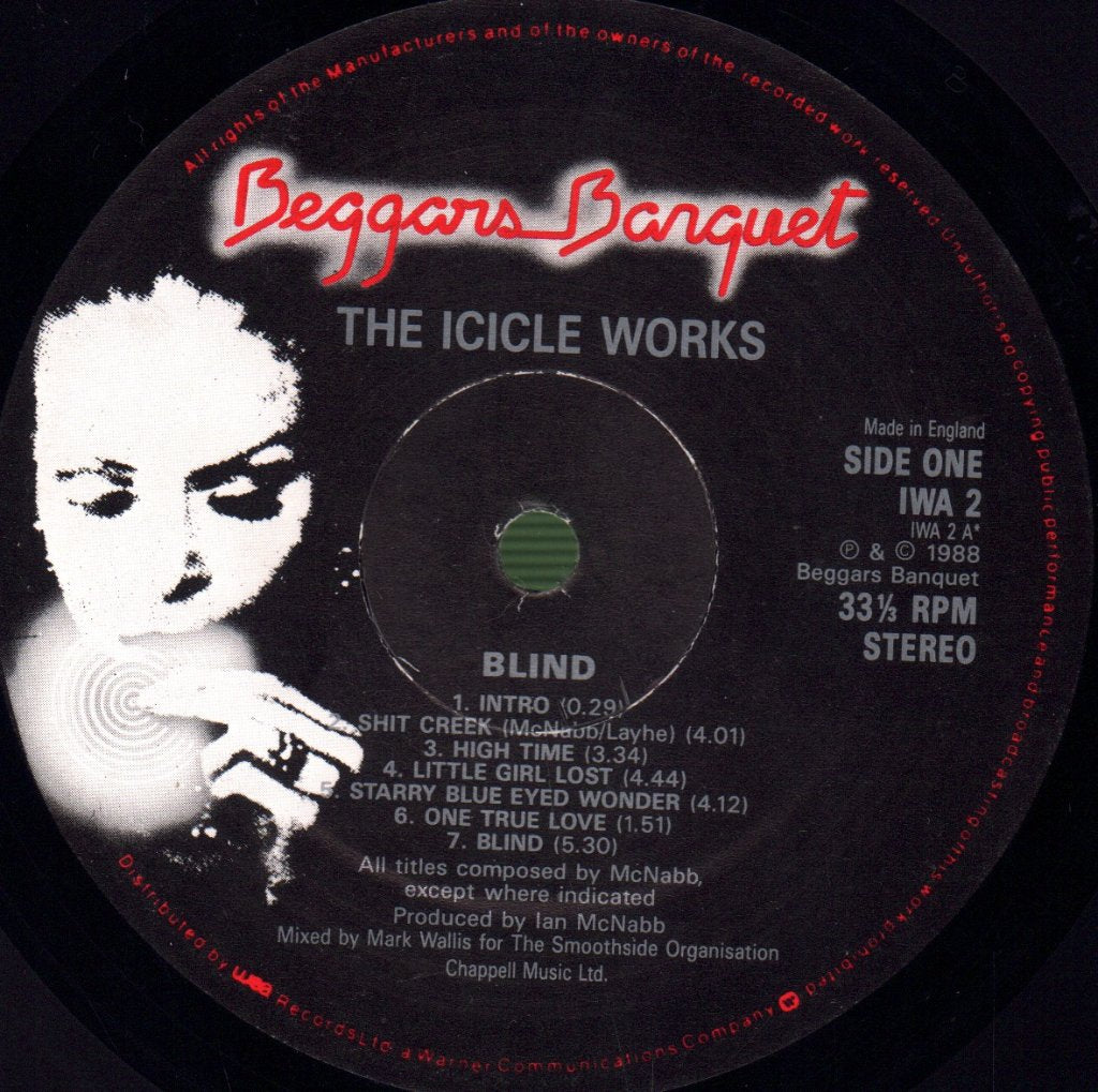 Icicle Works - Blind - Lp