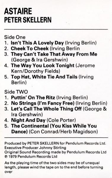 Peter Skellern - Astaire - Cassette