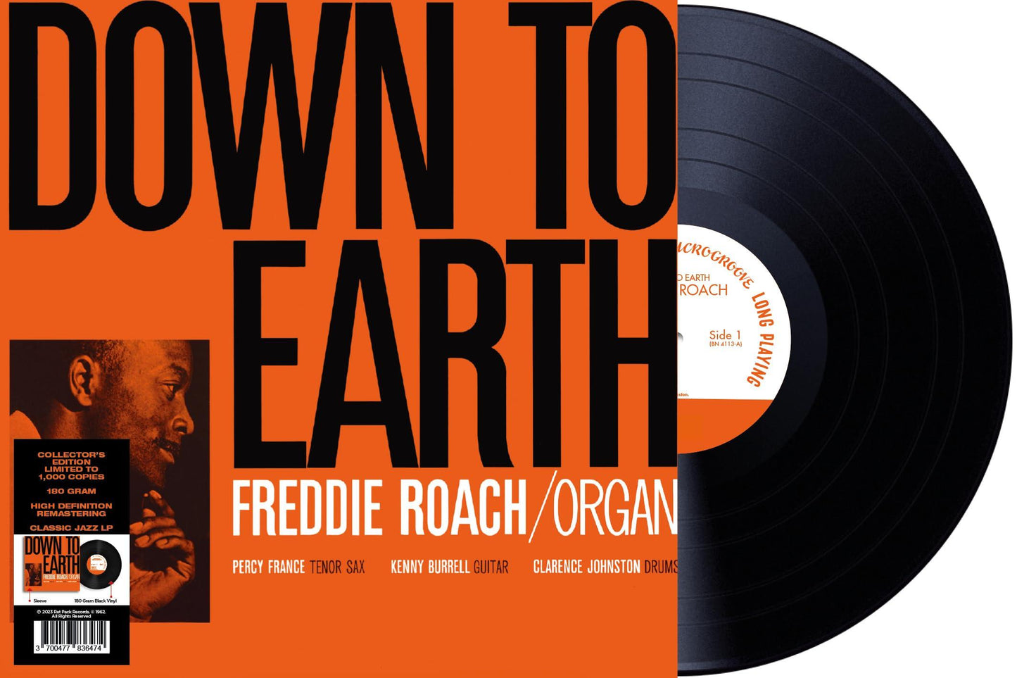 Freddie Roach - Down To Earth - Lp