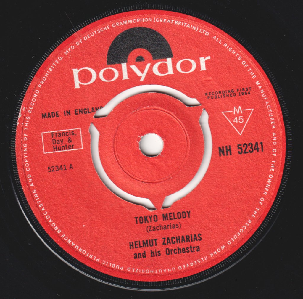 Helmut Zacharias - Tokyo Melody - 7 Inch
