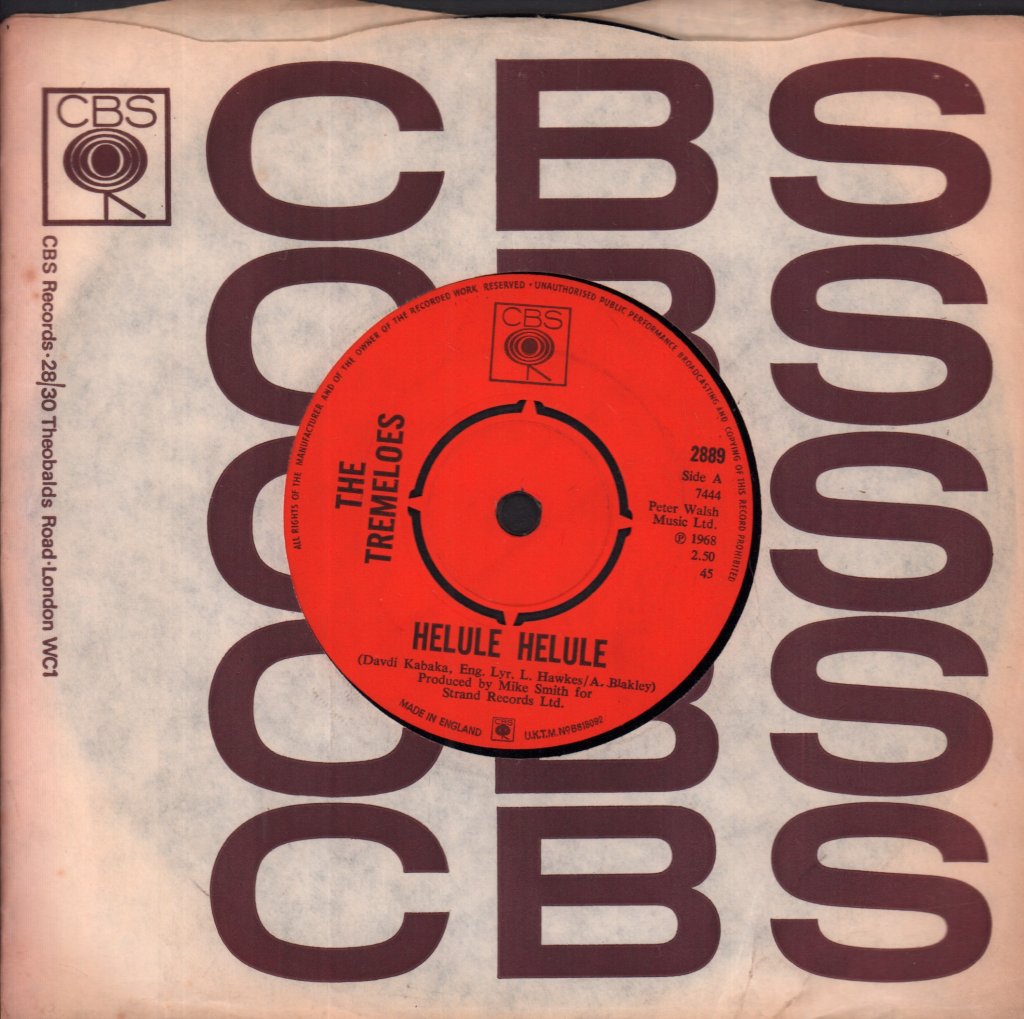 Tremeloes - Helule Helule - 7 Inch