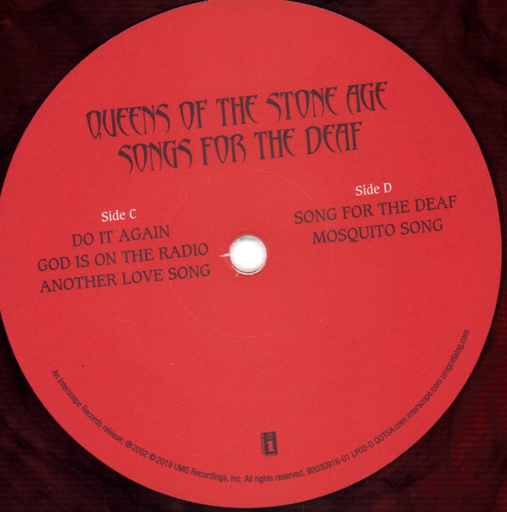 Queens Of The Stone Age - Songs For The Deaf - Double Lp