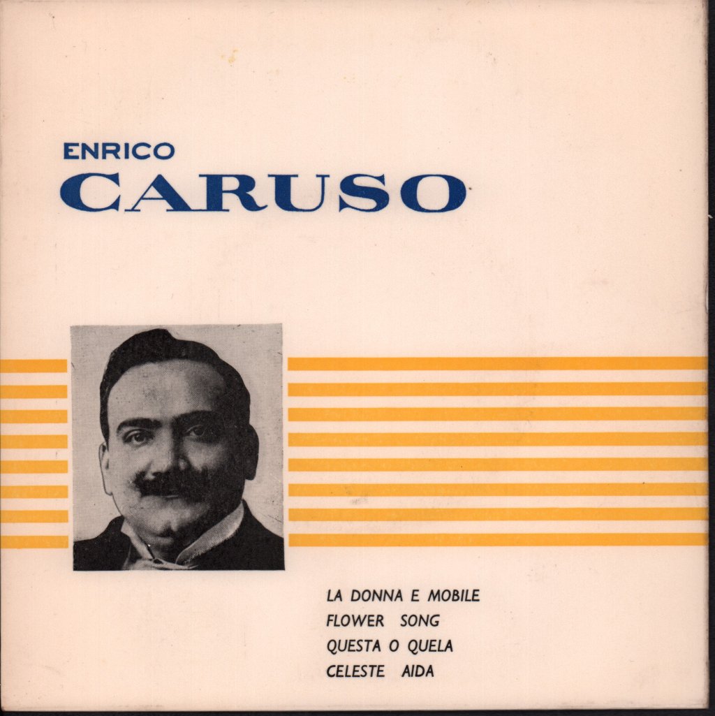 Enrico Caruso - Flower Song - 7 Inch