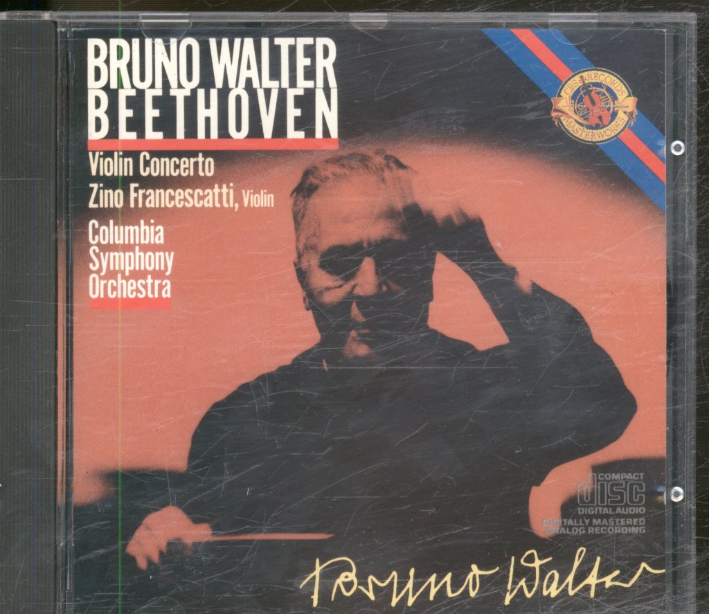 Bruno Walter - Beethoven - Violin Concerto - Cd