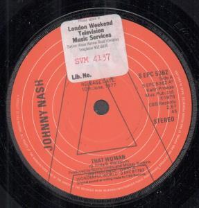 Johnny Nash - That Woman - 7 Inch