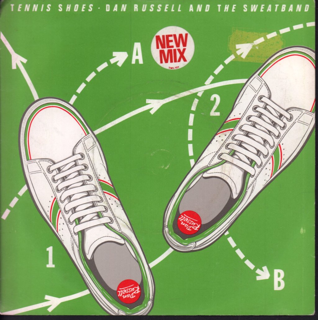 Dan Russell And The Sweat Band - Tennis Shoes - 7 Inch
