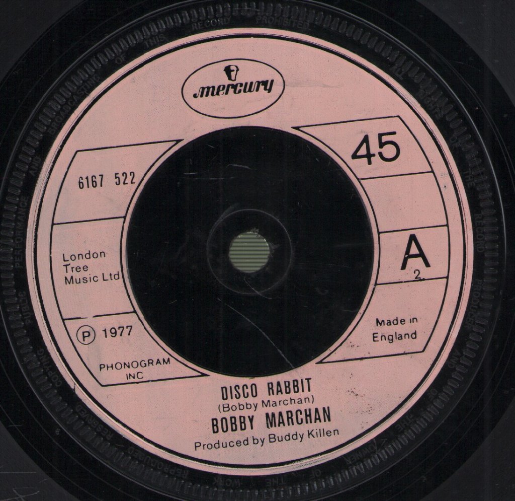 Bobby Marchan - I Wanna Bump (With The Big Fat Woman) / Disco Rabbit - 7 Inch