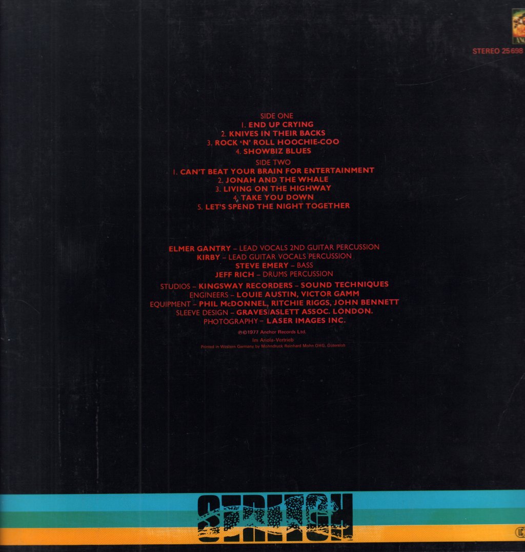 Stretch (70'S Rock Group) - Lifeblood - Lp
