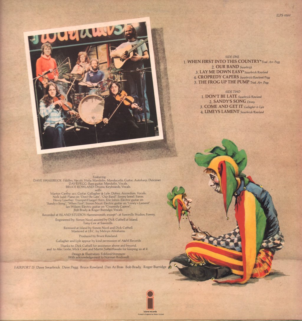 Fairport Convention - Gottle O'Geer - Lp