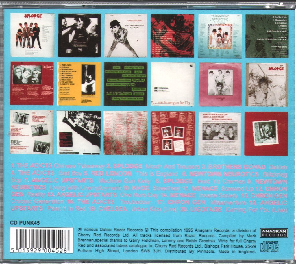 Various Artists - Razor Records Punk Collection - Cd
