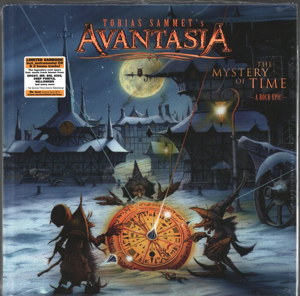Tobias Sammet's Avantasia - Mystery Of Time (A Rock Epic) - Cd Set