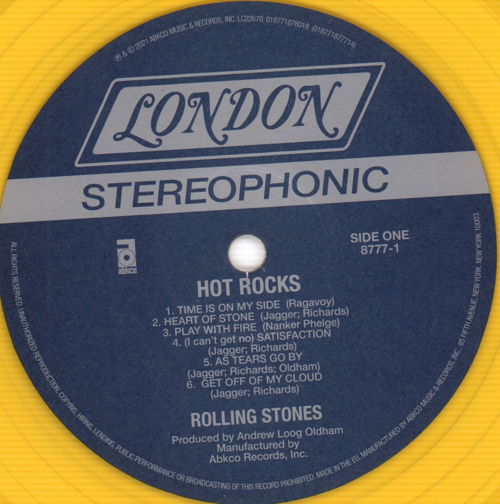 Rolling Stones - Hot Rocks 1964-1971 - Double Lp