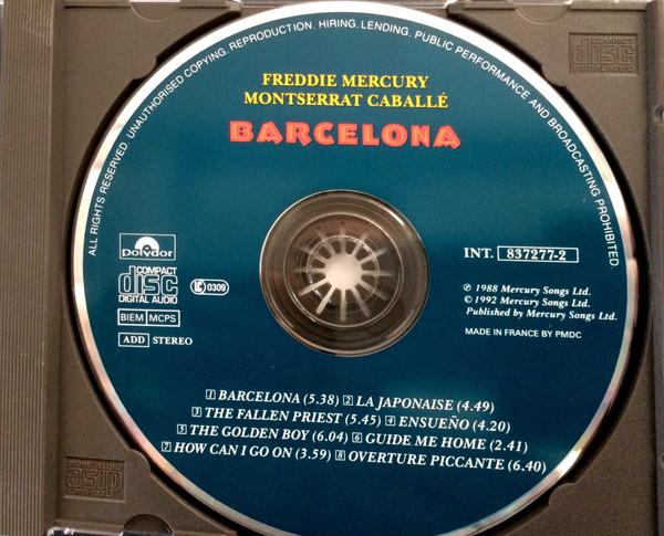 Freddie Mercury And Montserrat Caballe - Barcelona - Cd