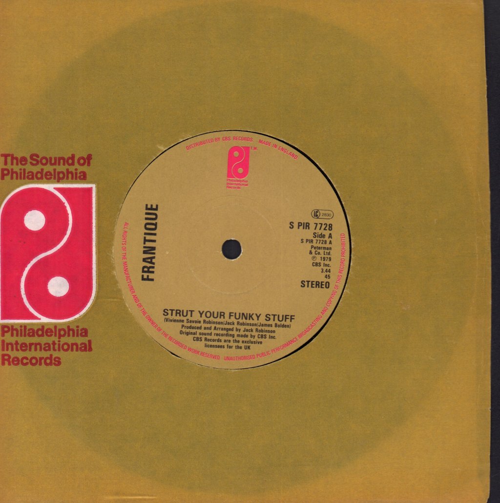 Frantique - Strut Your Funky Stuff - 7 Inch