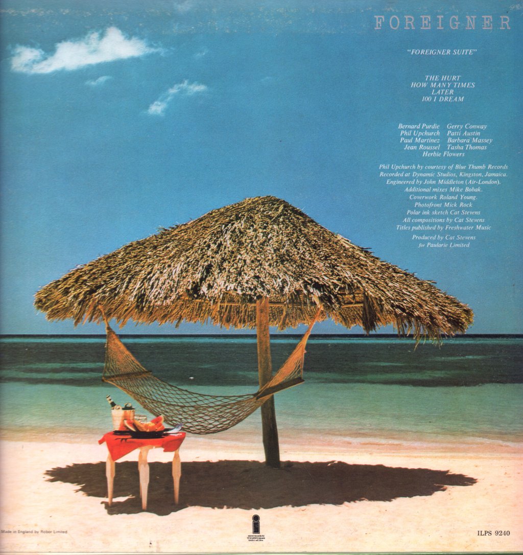 Cat Stevens - Foreigner - Lp