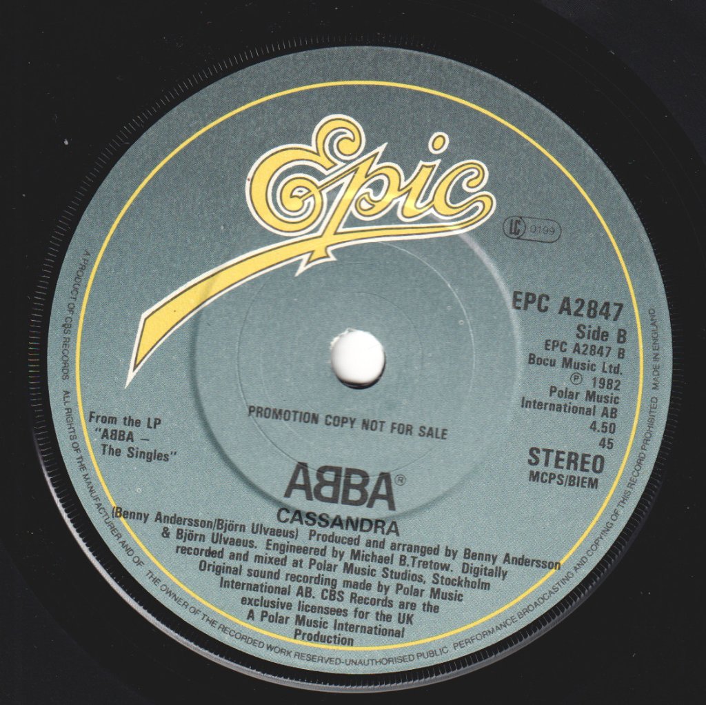 ABBA - Day Before You Came - 7 Inch