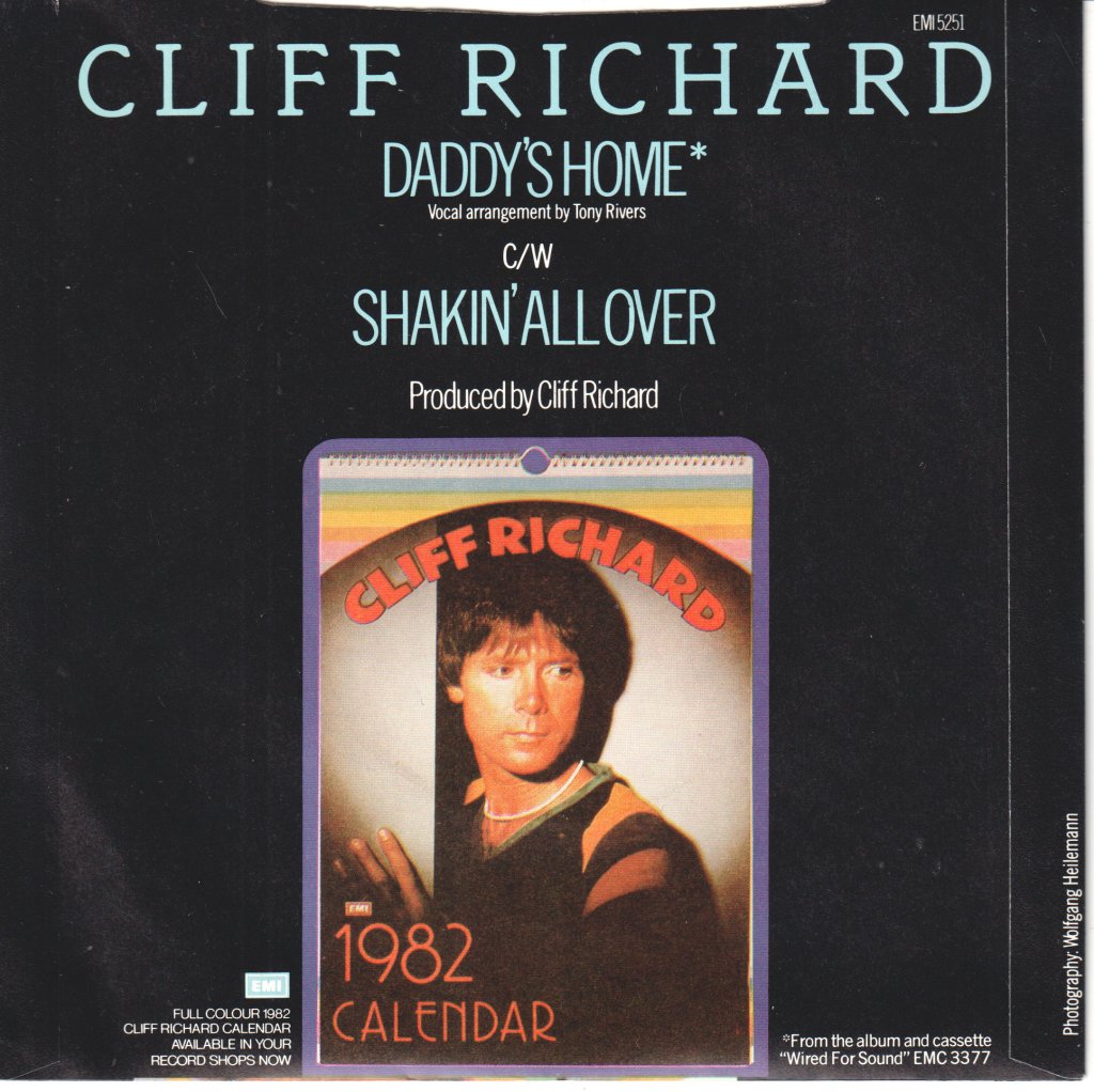 Cliff Richard - Daddy's Home - 7 Inch