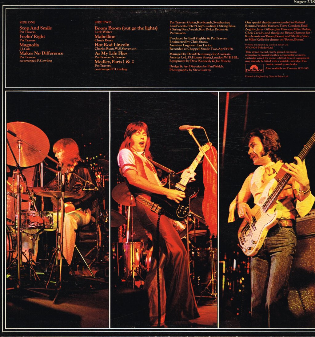 Pat Travers - Pat Travers - Lp