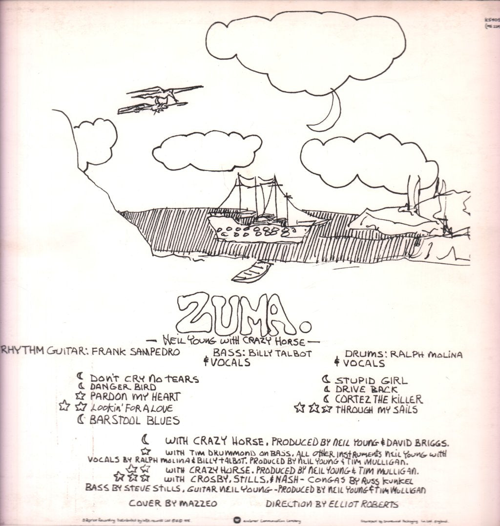 Neil Young With Crazy Horse - Zuma - Lp