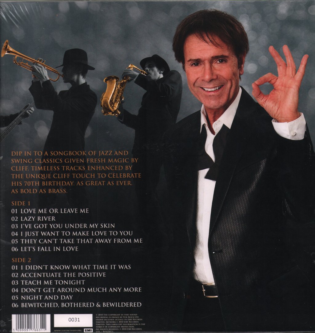 Cliff Richard - Bold As Brass - Lp