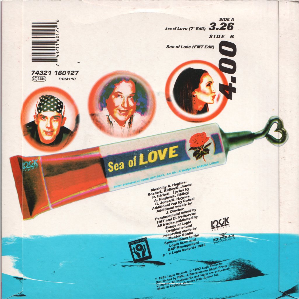 Name Of The Rose - Sea Of Love - 7 Inch