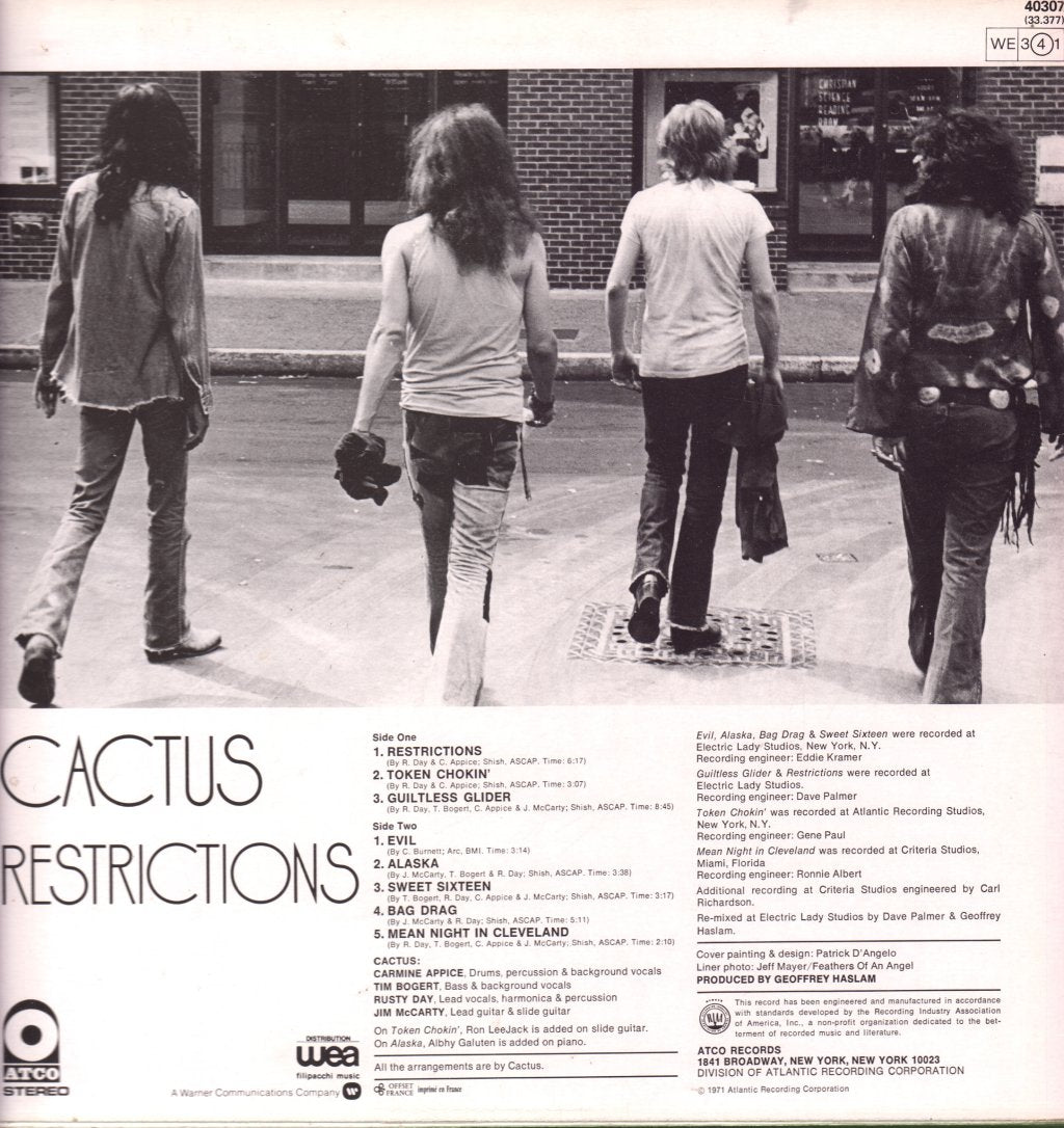 Cactus - Restrctions - Lp