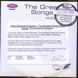 Various Artists - Petrol Presents The Greatest Songs Ever - Cdr