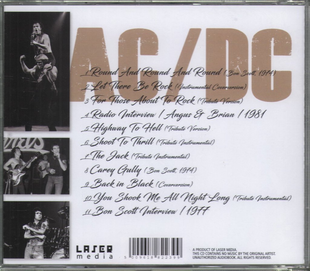 AC/DC - History of AC/DC We Salute You (Unauthorized) - Cd