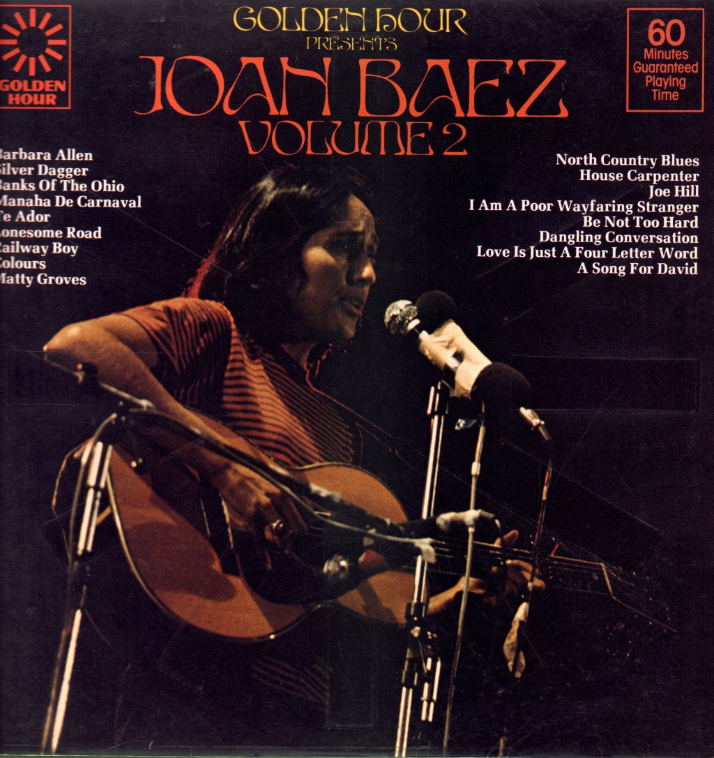 Joan Baez - Golden Hour Presents Volume 2 - Lp
