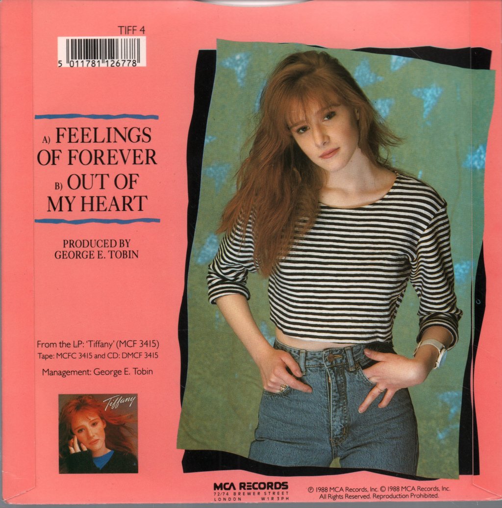 Tiffany (80'S Artist) - Feelings Of Forever - 7 Inch