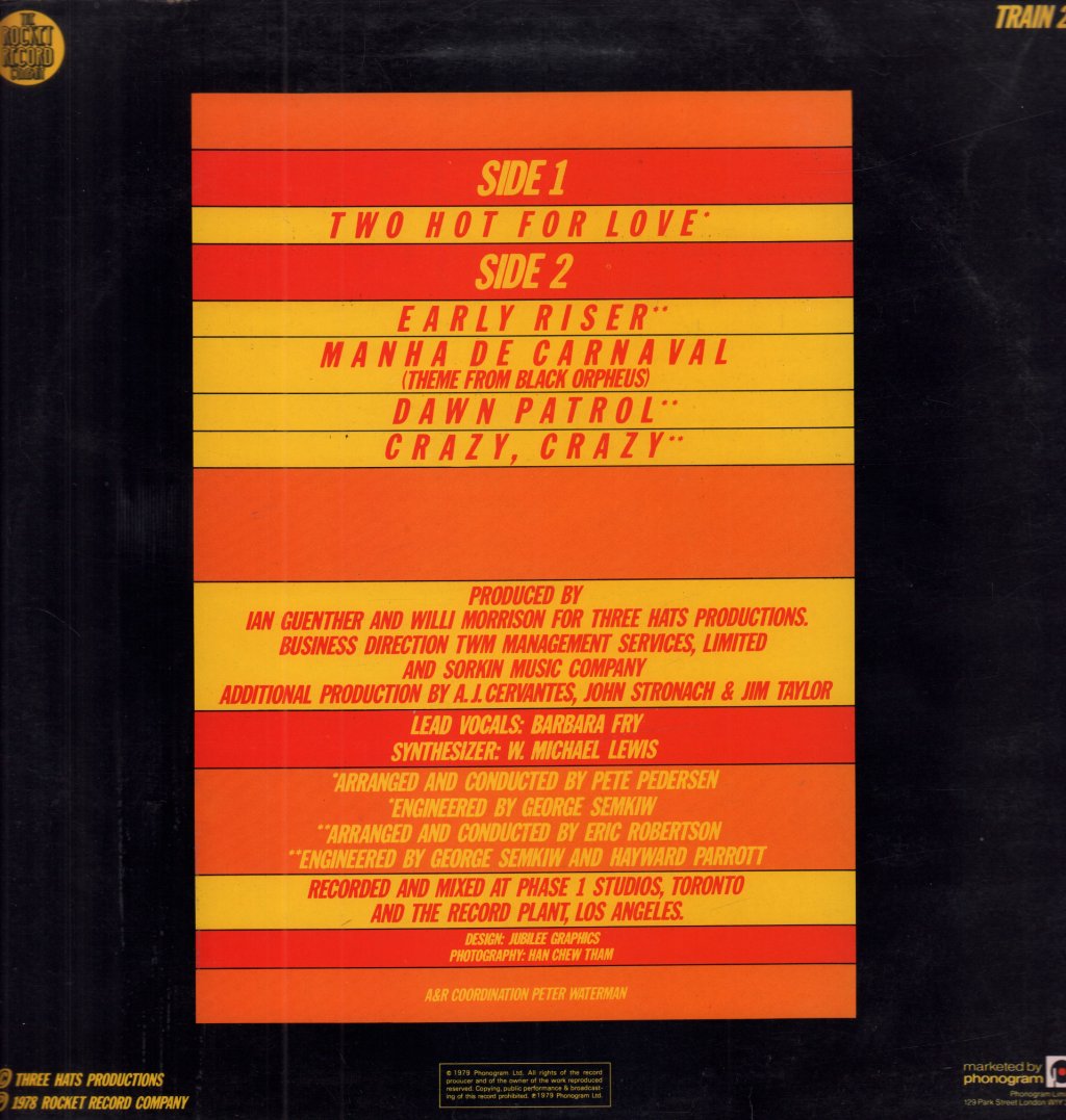 Thp Orchestra - Two Hot For Love - Lp