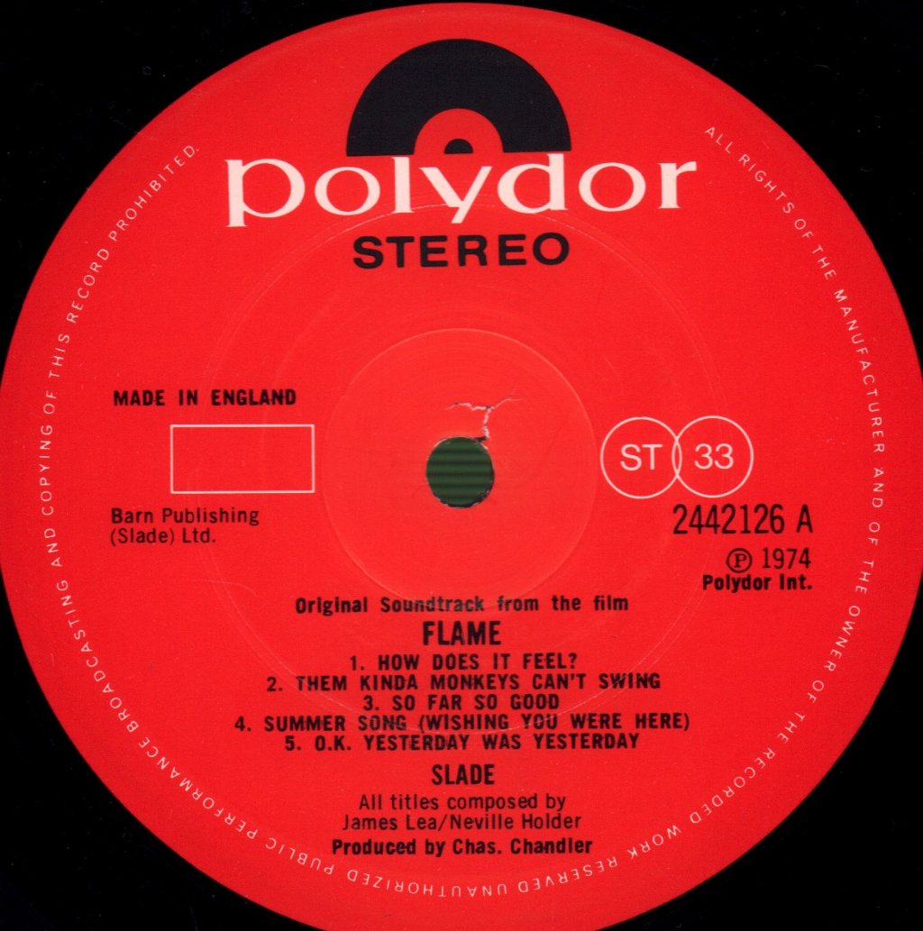 Slade - In Flame - Lp