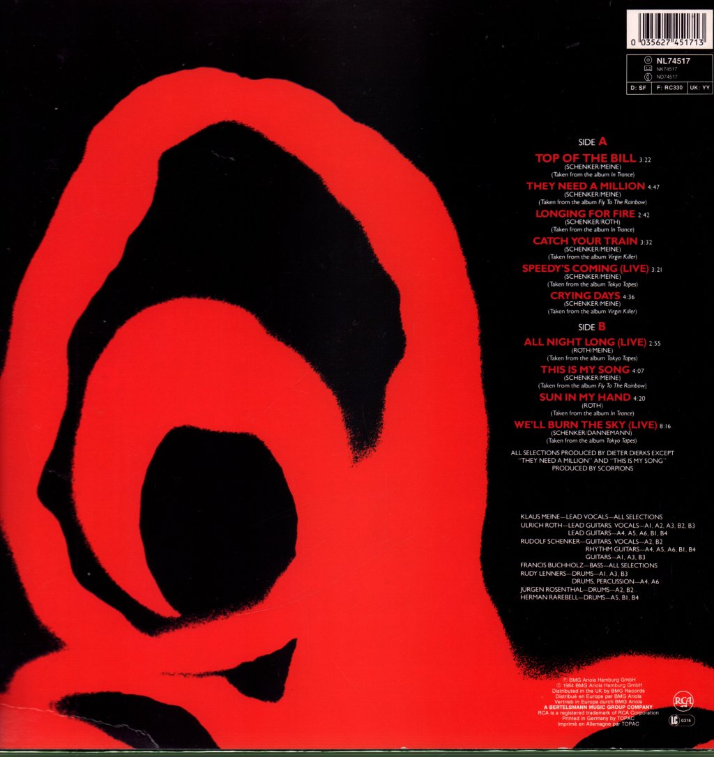 Scorpions - Best Of Vol. 2 - Lp
