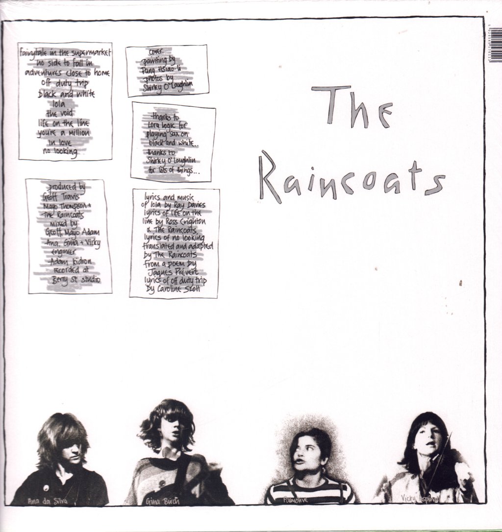 Raincoats - Raincoats - Lp