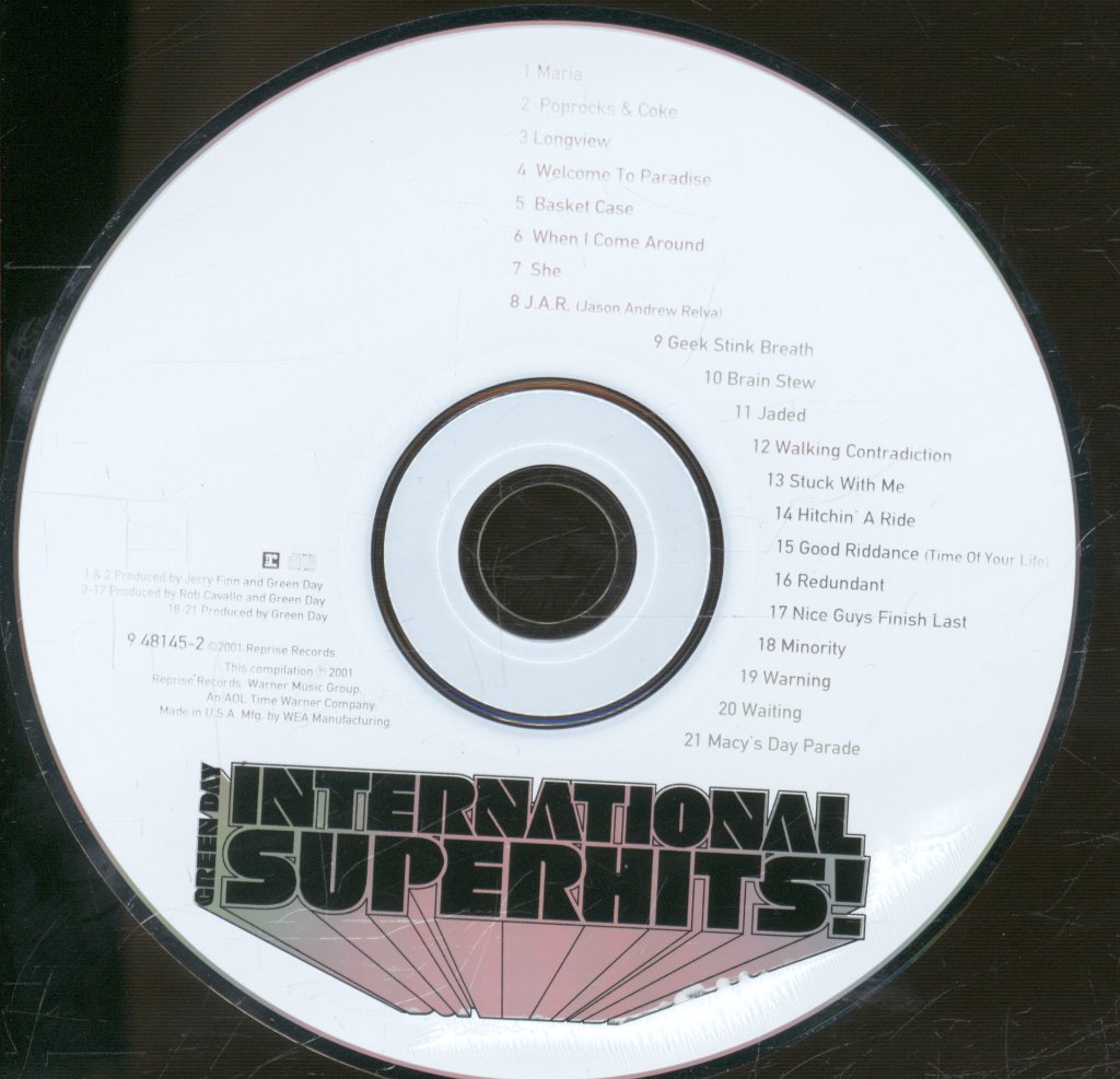 Green Day - International Superhits! - Cd