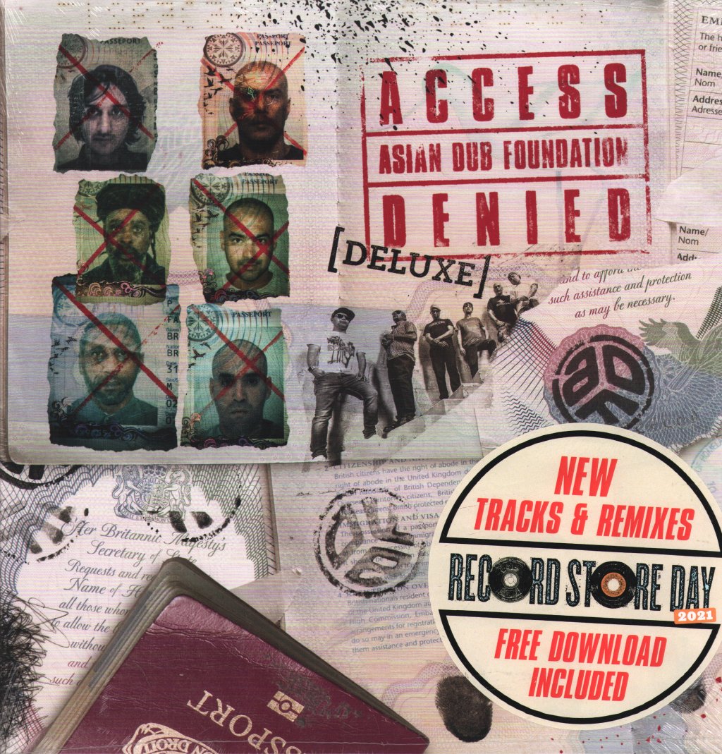 Asian Dub Foundation - Access Denied (Deluxe Edition) - Double Lp