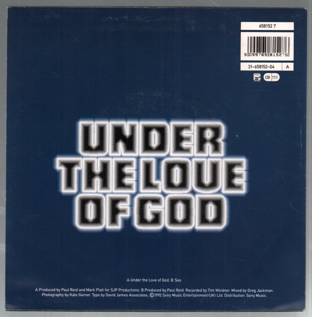 Paul Reid - Under The Love Of God - 7 Inch