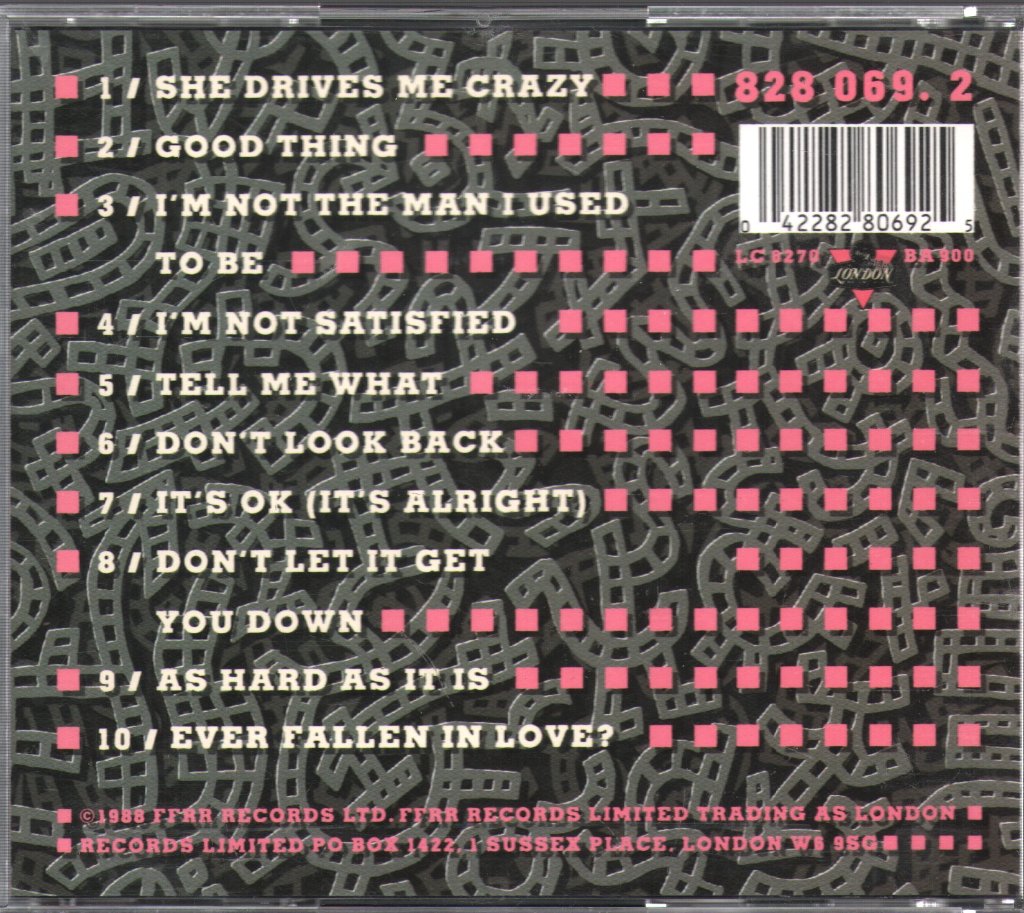 Fine Young Cannibals - Raw & The Cooked - Cd
