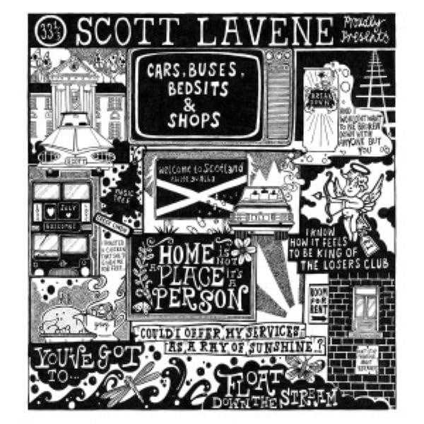 Scott Lavene - Cars, Buses, Bedsits and Shops - Cd